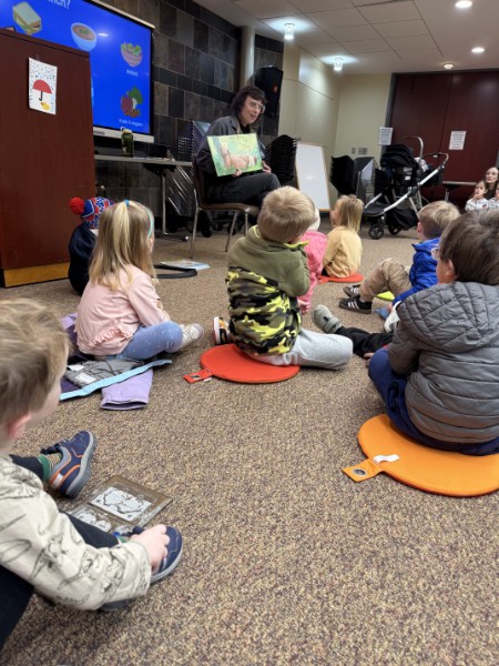 Class trip to the library