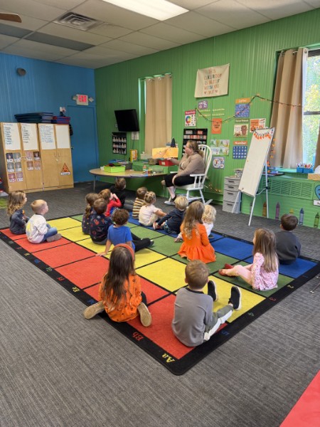 Preschool classroom activity