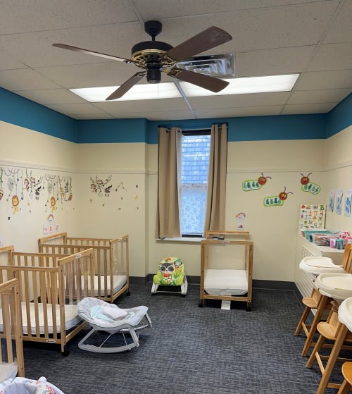 Infant cozy corner