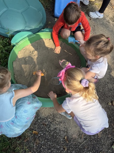 Playing in the sandbox