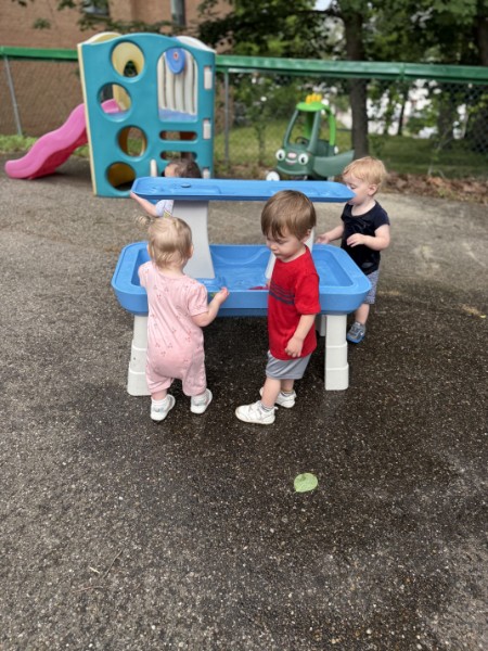 Playing at the water table